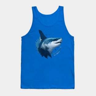 Menacing Shark Unleash the Power of the Ocean Tank Top